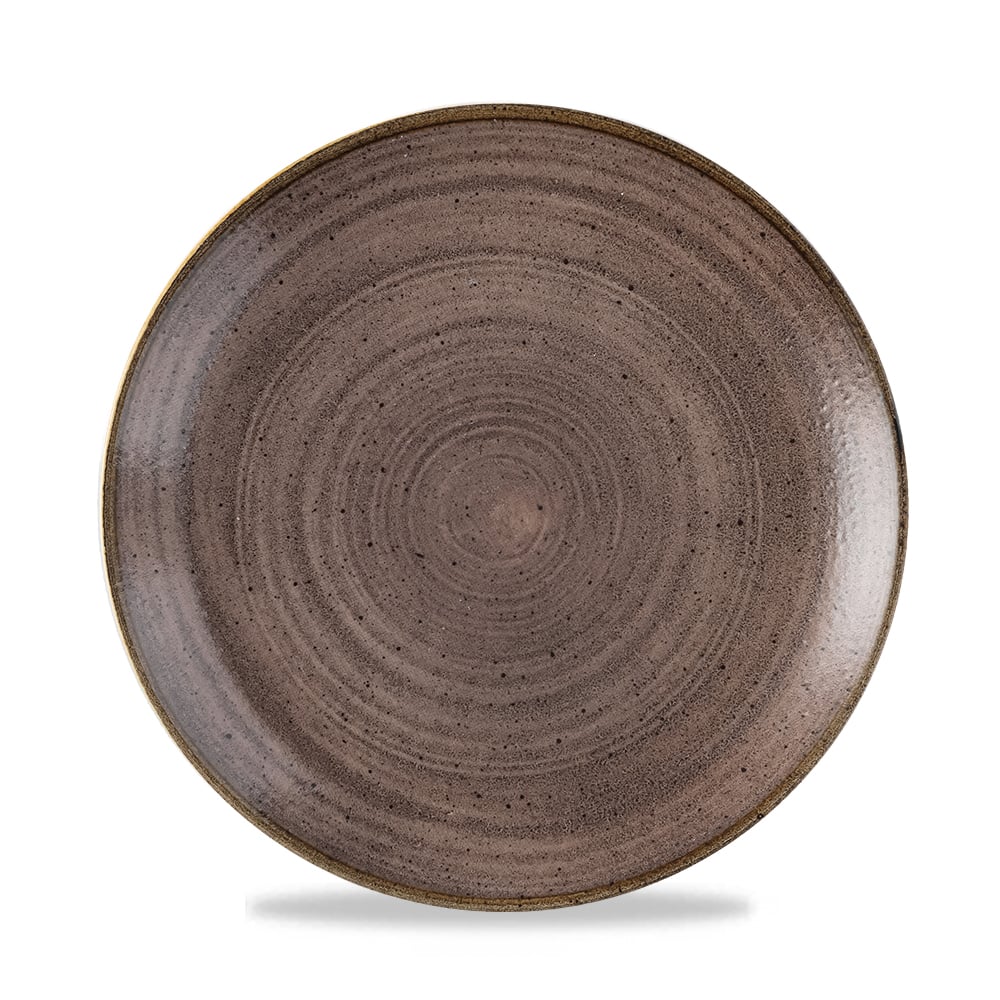 Teller rund 21,7cm STONECAST RAW Brown