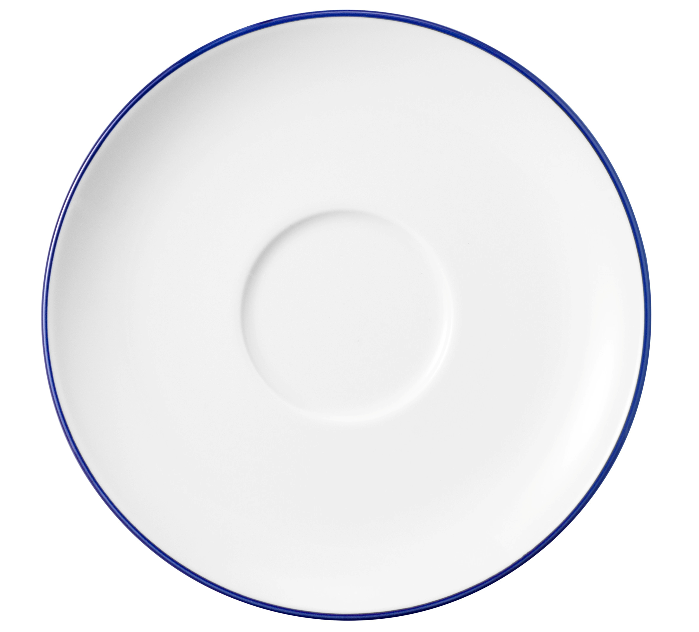 Kaffeeuntertasse rund 1164 MODERN LIFE blue line