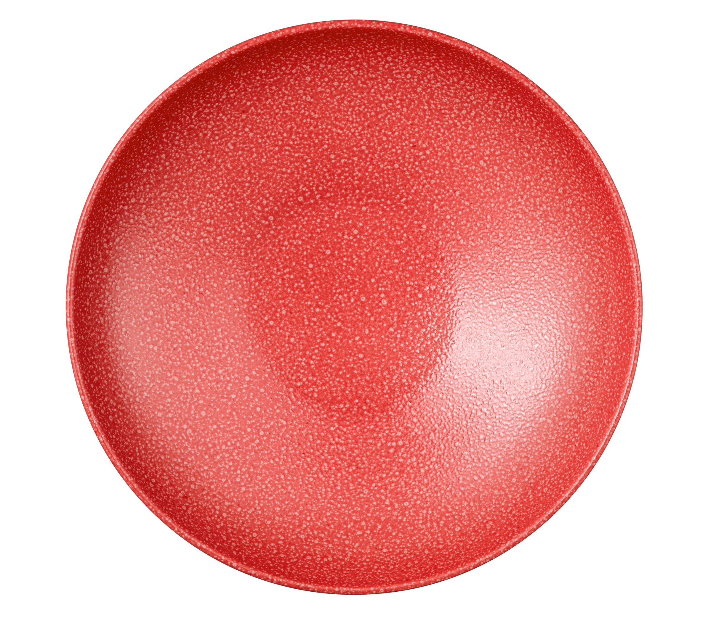 Teller tief coupe 26cm GOOD MOOD intense red