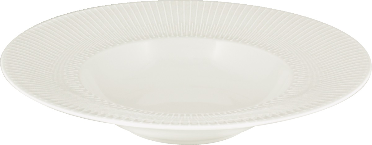 Teller tief rund Fahne Relief 24cm VIBES