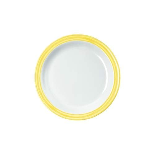 Teller flach Fahne Ø19,5cm BISTRO gelb