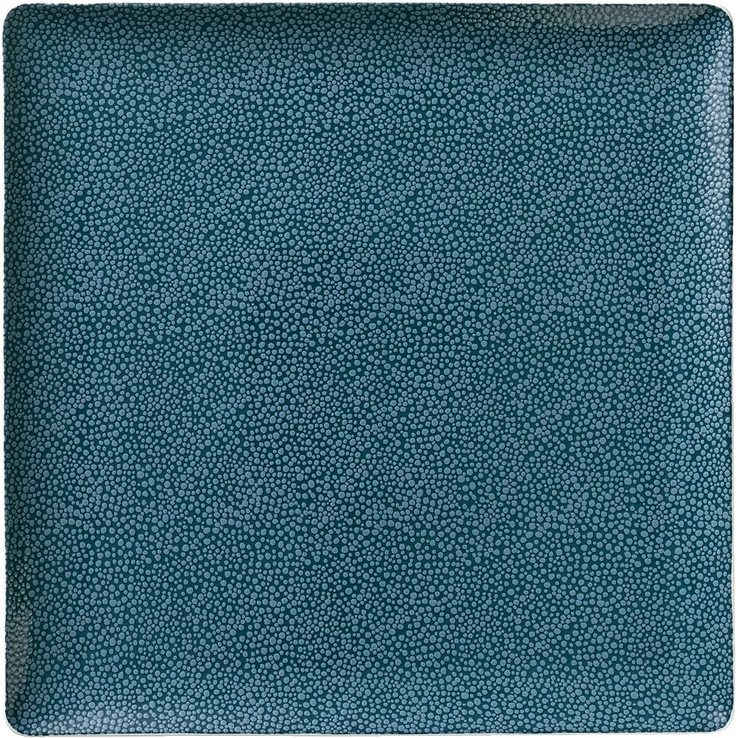 Teller flach quadratisch coup 9x9cm PURITY PEARLS OCEAN