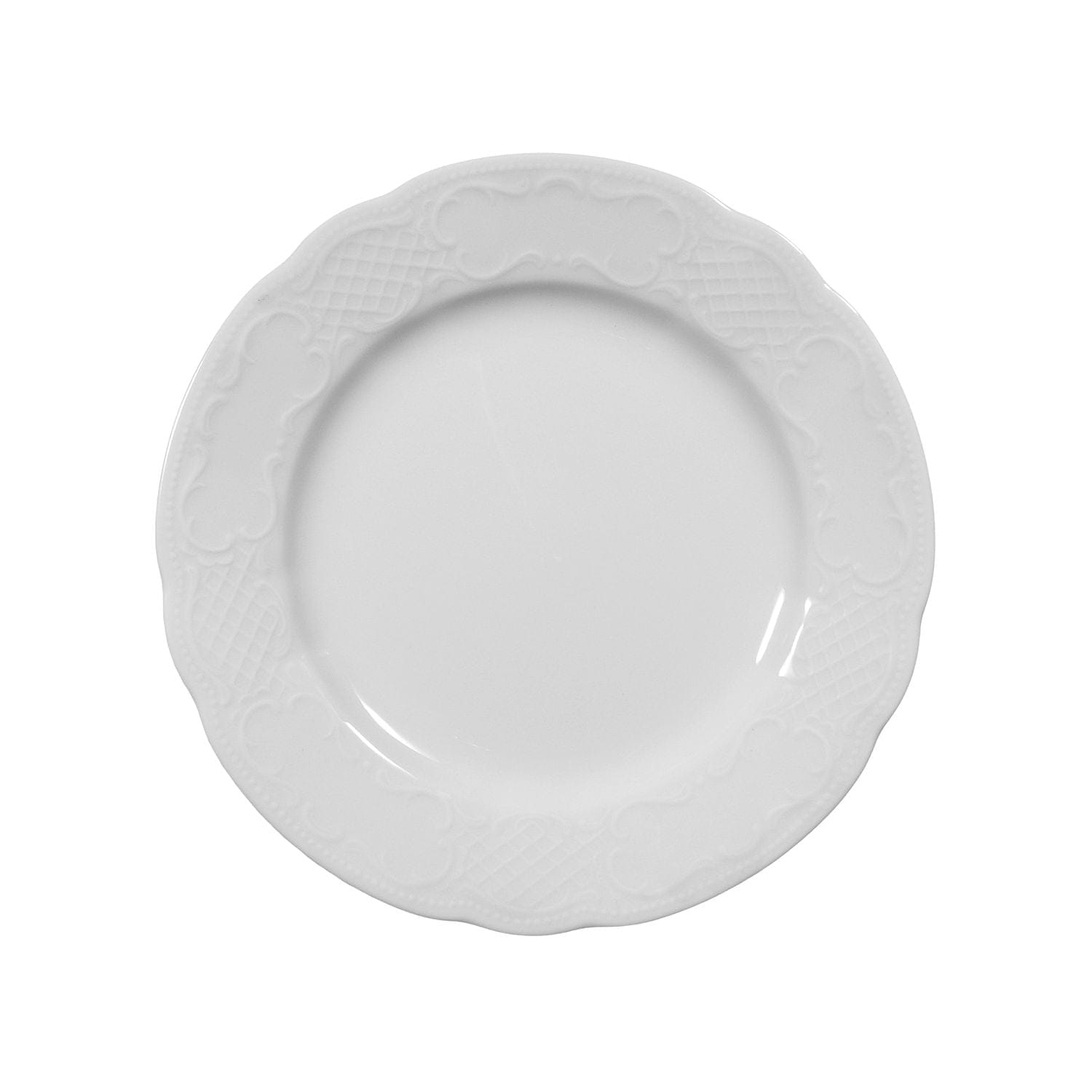 Teller flach 27cm SALZBURG weiß