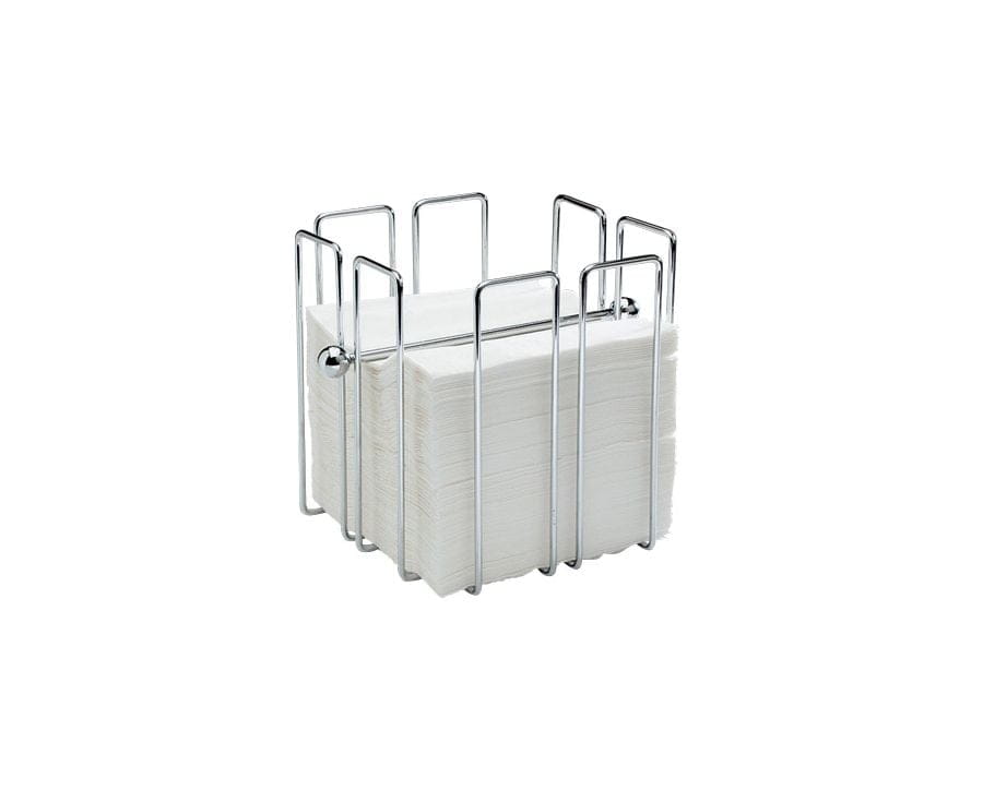 Serviettenhalter L: 19cm B: 19cm H: 19cm WIRE verchromt