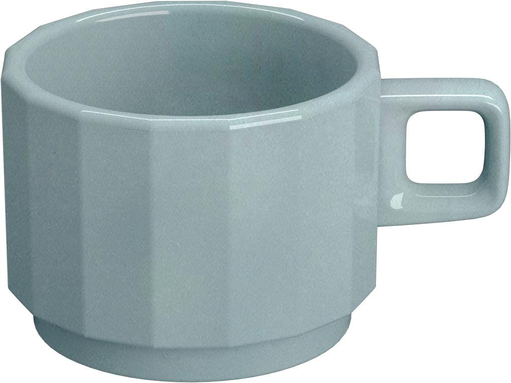 Espressotasse 0,09l EDGE SEA stapelbar