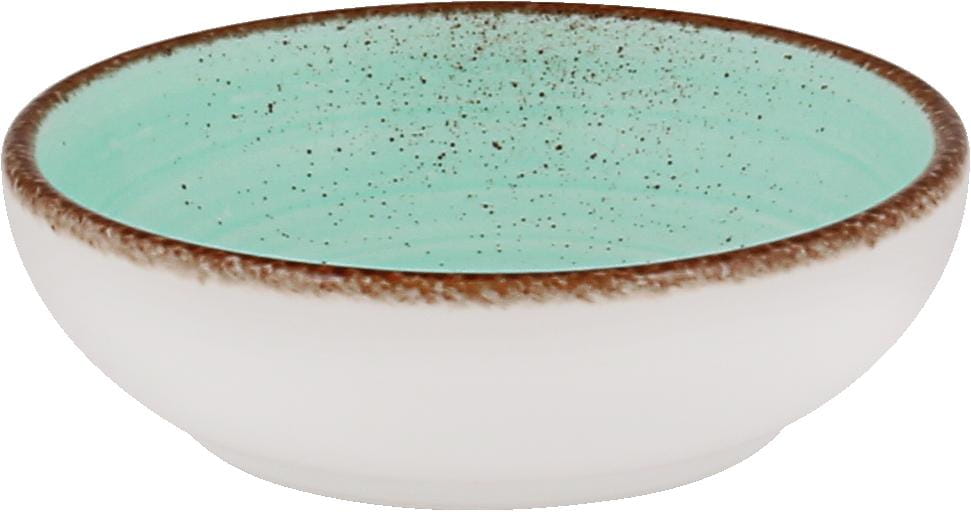 Schale rund 8cm 0,07l MODERN RUSTIC lagoon