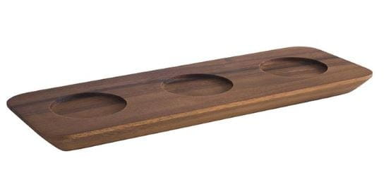Servierbrett 31x11cm NARROW Akazie
