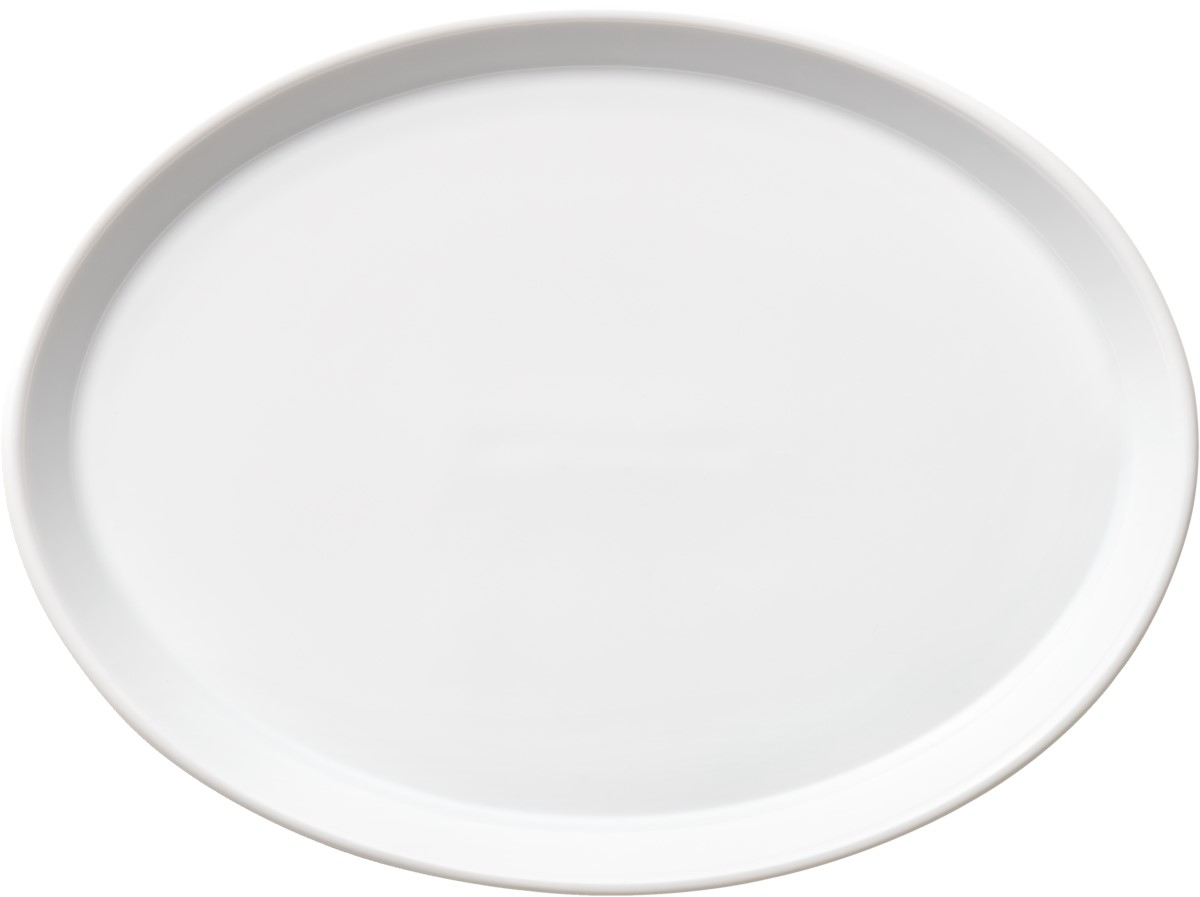 Teller flach oval 28x21cm SCANDIC