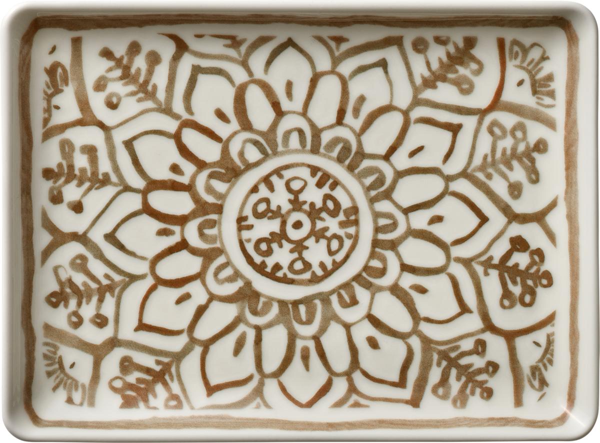 Platte rechteckig 23x17cm SOULMATE sienna