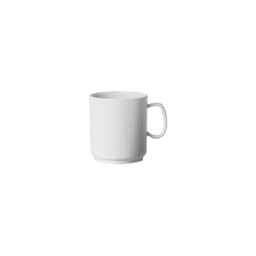 Kaffeebecher 0,25L weiß stapelbar