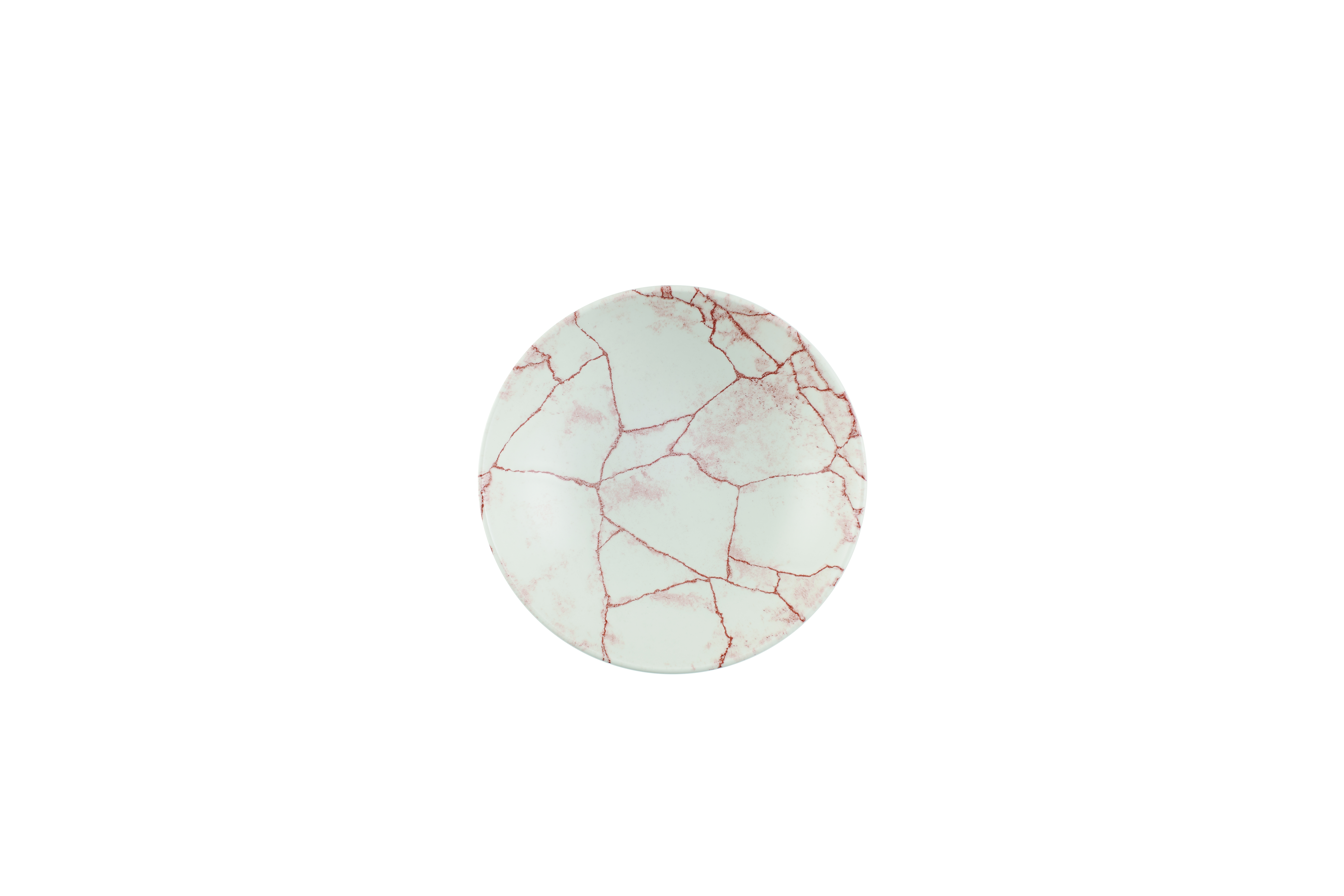 Teller tief coup 18,2cm KINTSUGI coral