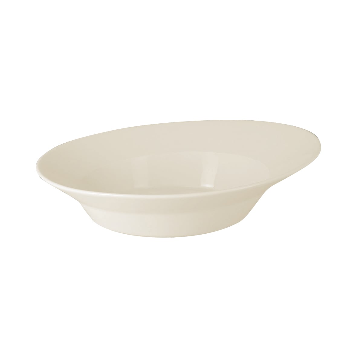 Schale oval 22,9x18x6,5cm 0,58L GIRO white