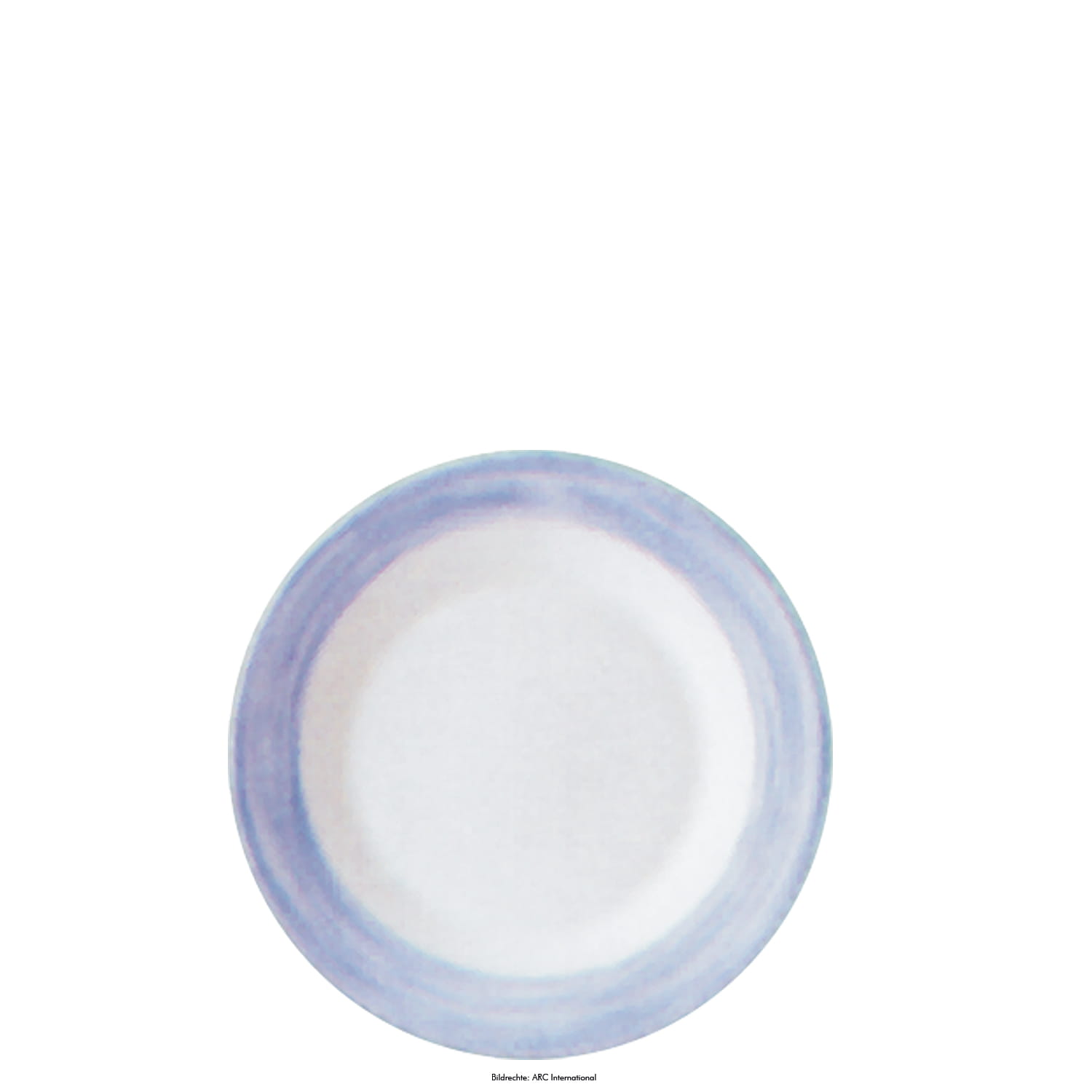 Teller flach 19,5cm BRUSH BLUE