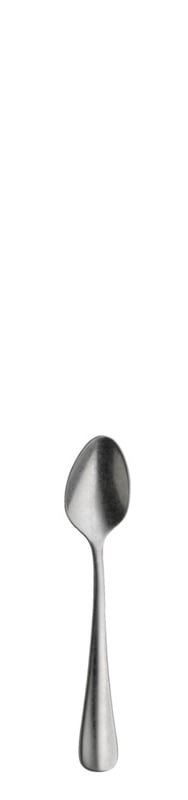 Espressolöffel 115mm BAGUETTE PVD VINTAGE anthrazit