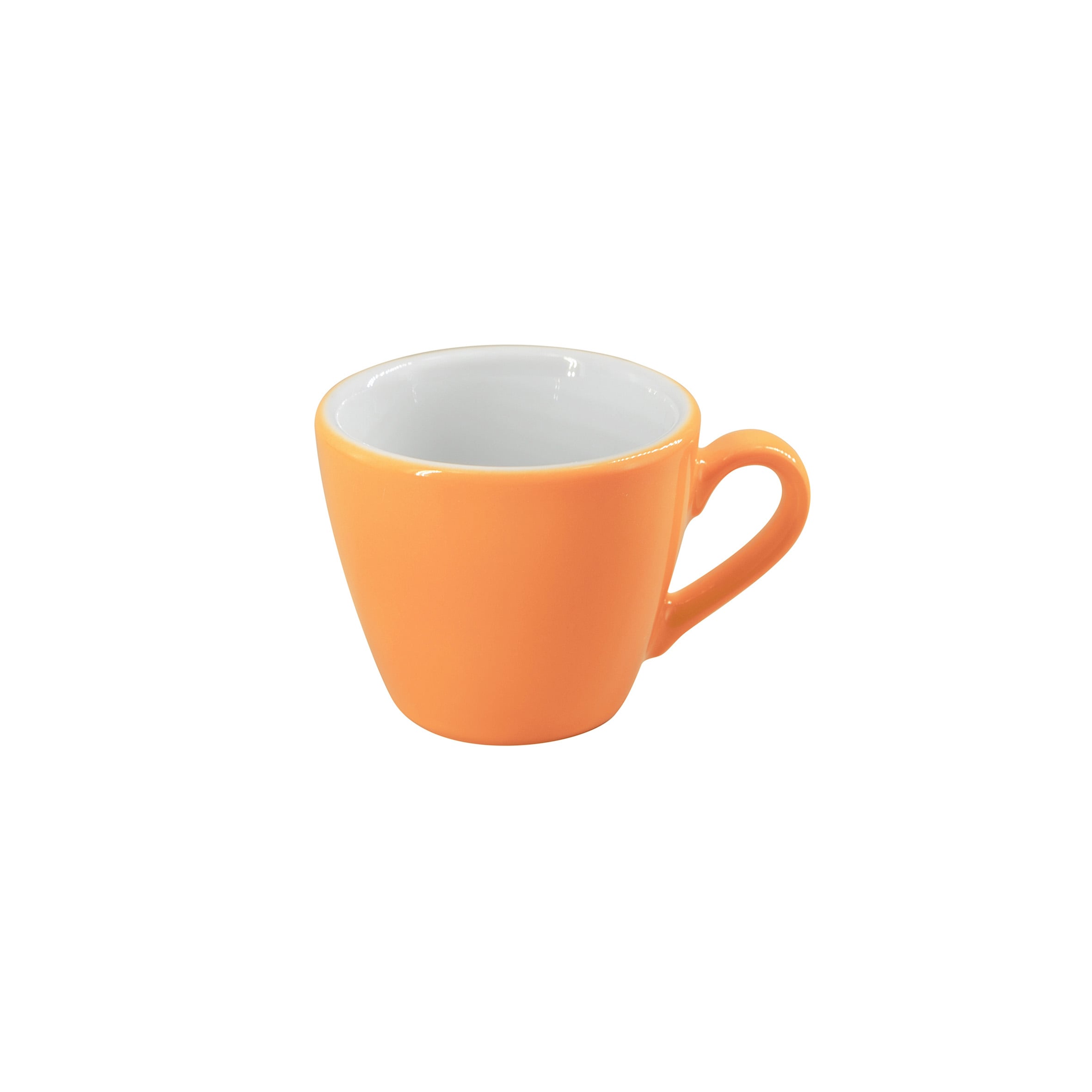 Espressotasse mit Untertasse 0,1L COFFEESHOP orange