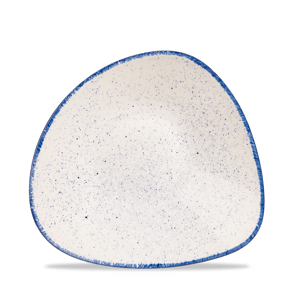 Schale dreieckig 23,5cm 600ml STONECAST HINTS indigo