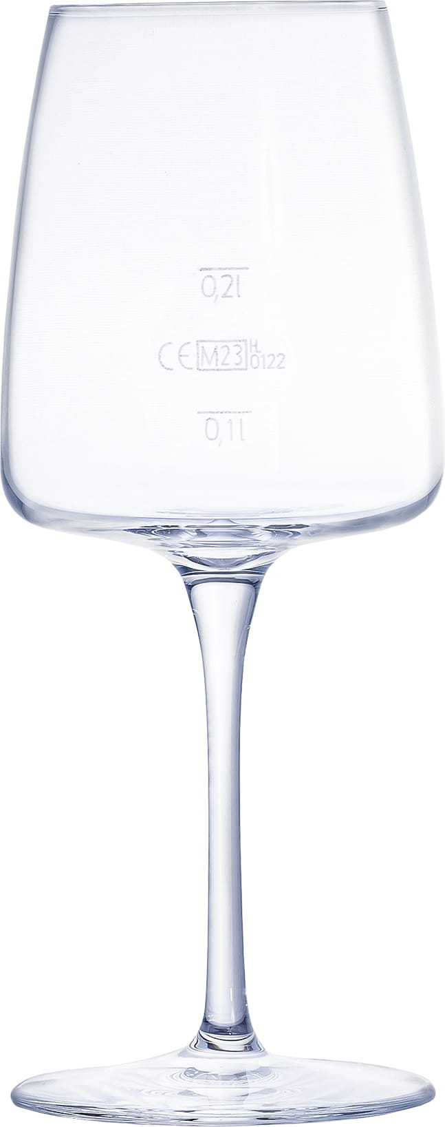 Weinkelch 380ml 0,1l+0,2l/-/ NEXO