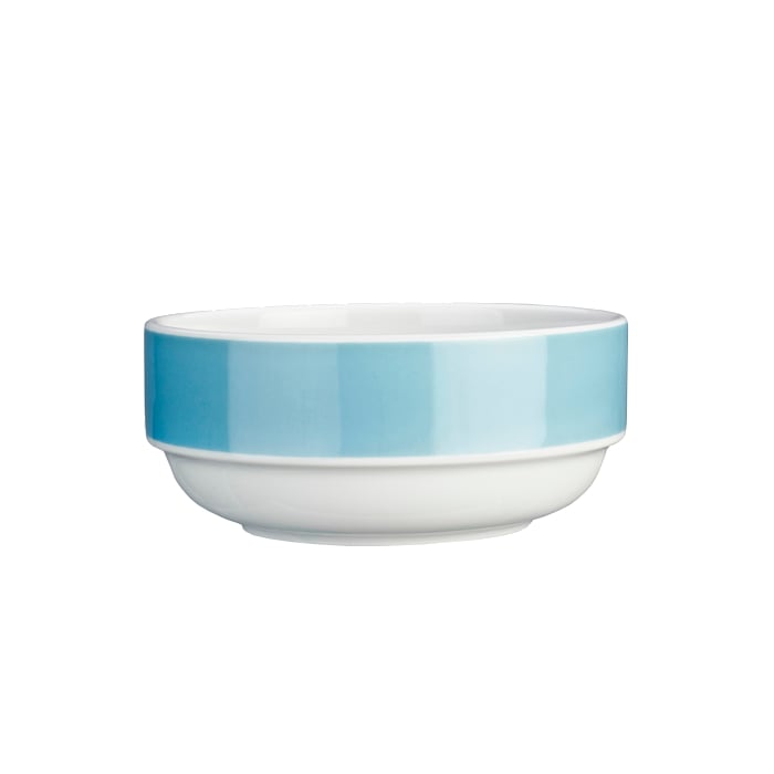 Schale 12cm COLOUR stapelbar blau