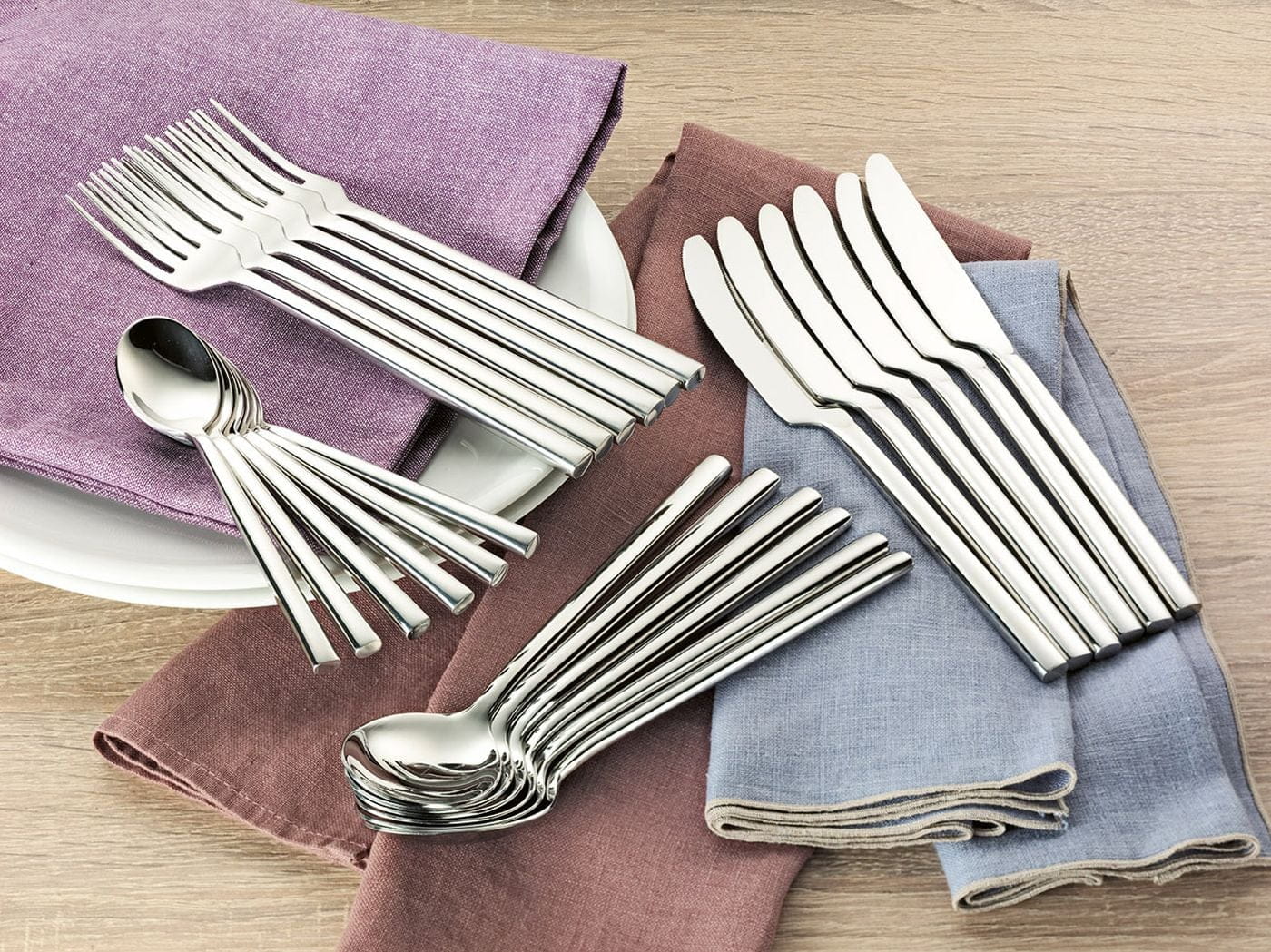 24-teiliges Besteck SILKE Edelstahl 18/0