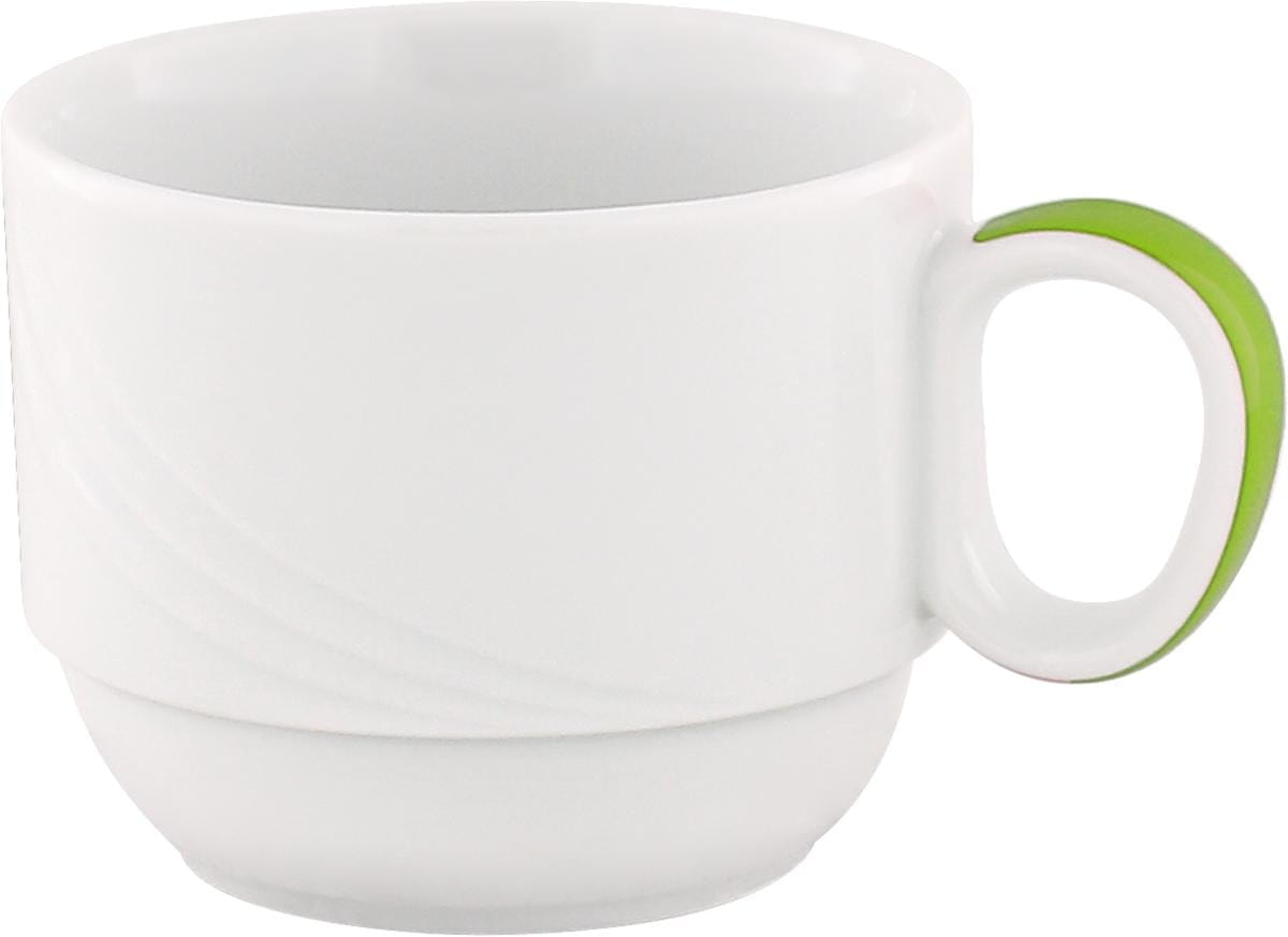 Spezialobertasse Relief 0.18l DONNA SENIOR hellgrün stapelbar