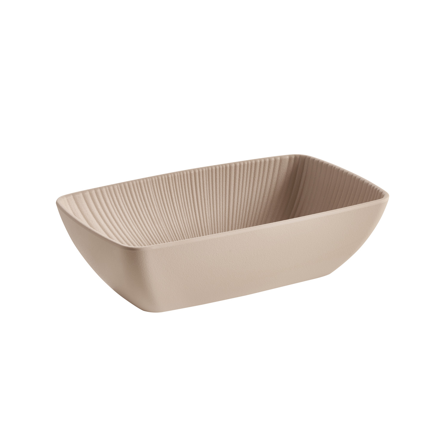 GN 1/4 Schale 26,5x16,2cm H7,5cm NERO sand