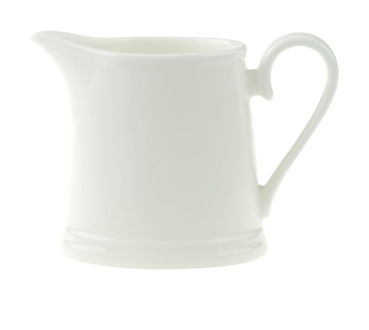 Weißer Hotelporzellan-Gießer 0,10l Stella von Villeroy & Boch für Gastronomie, spülmaschinen- und mikrowellengeeignet