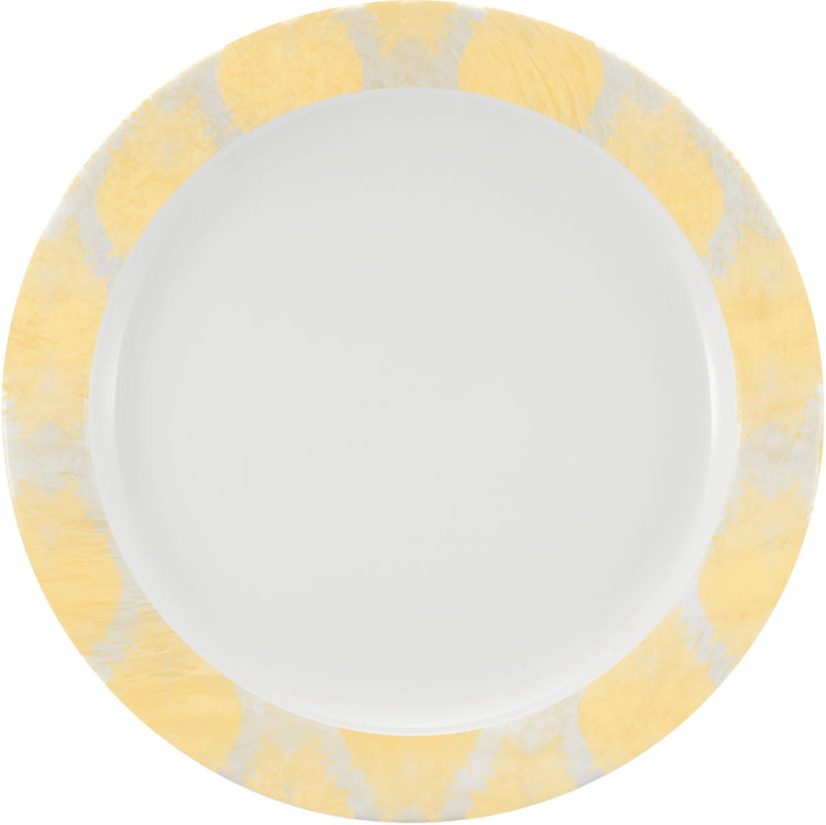 Teller flach Fahne 16cm DIMENSION calmera yellow