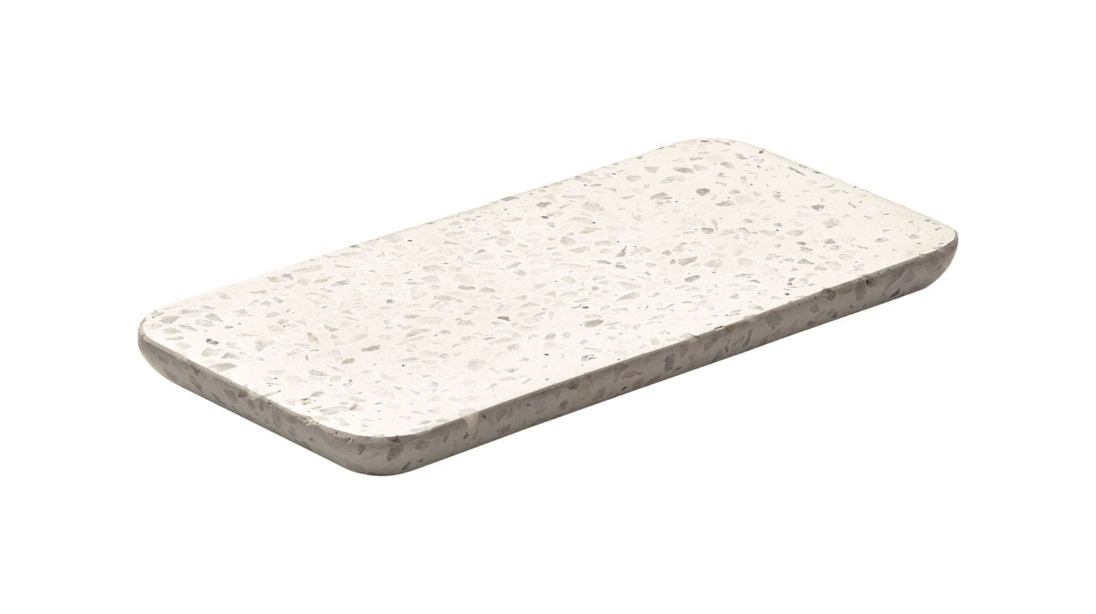 Platte eckig 18x9cm ANANTI terrazzo