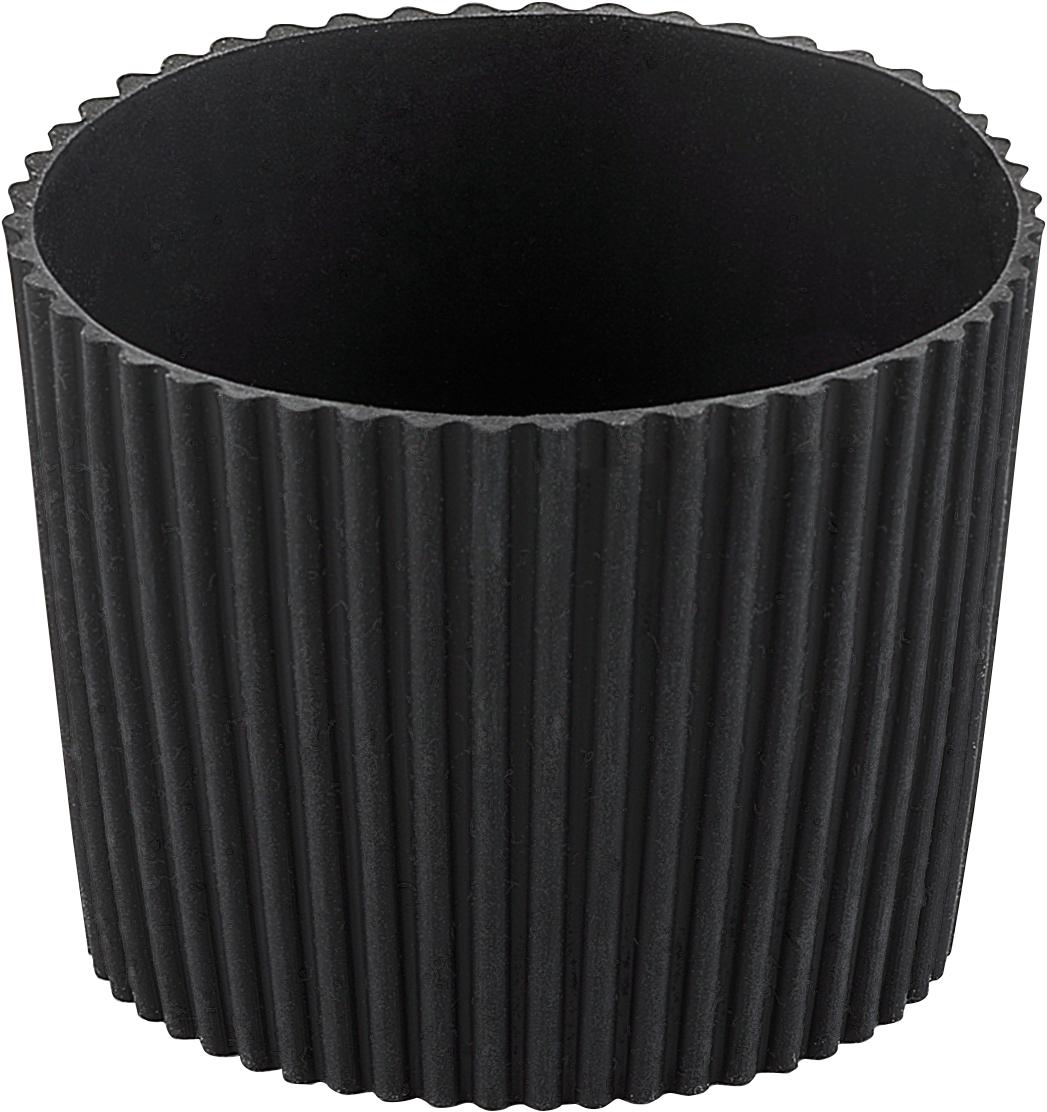 Manschette schwarz sehr hoch Ø9cm REUSABLE