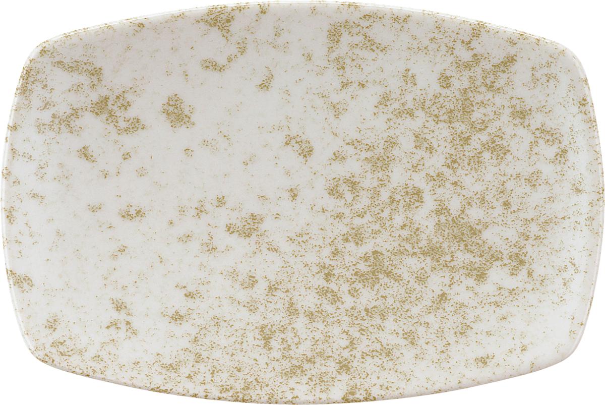 Platte rechteckig coup 28x18cm SANDSTONE BEIGE