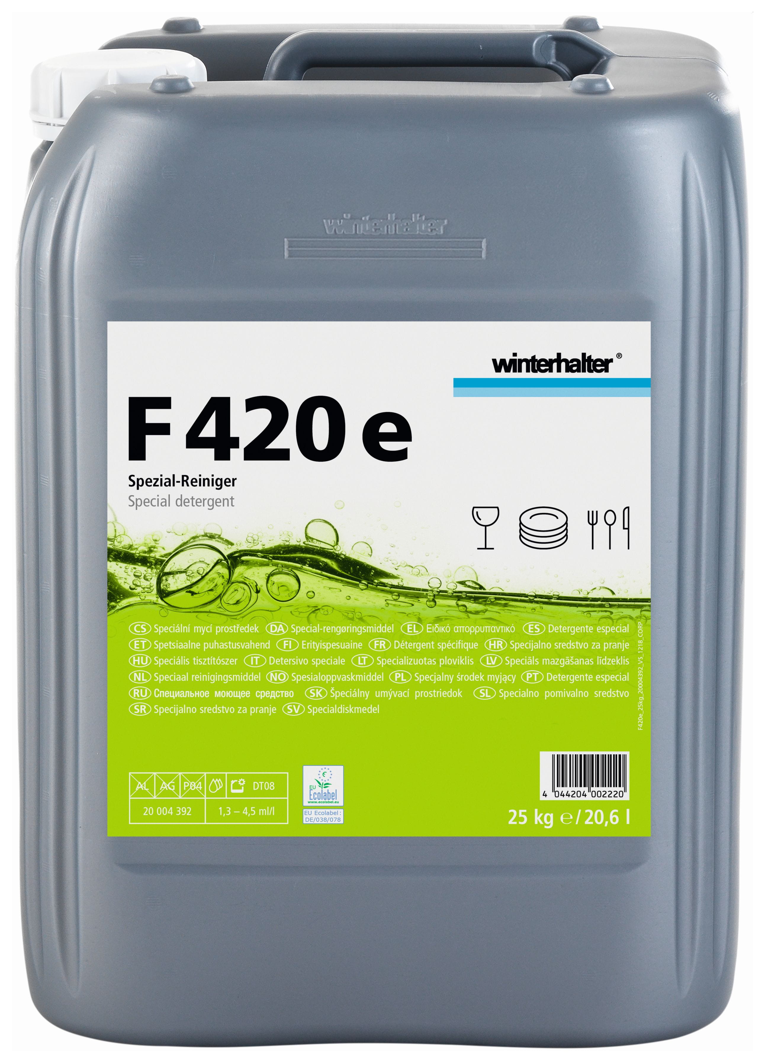 Spezial-Bistroreiniger F 420 e 25kg Kanister