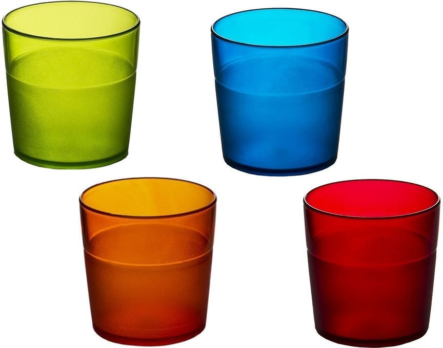 24 Stück Becherset 0,17L LUCY stapelbar