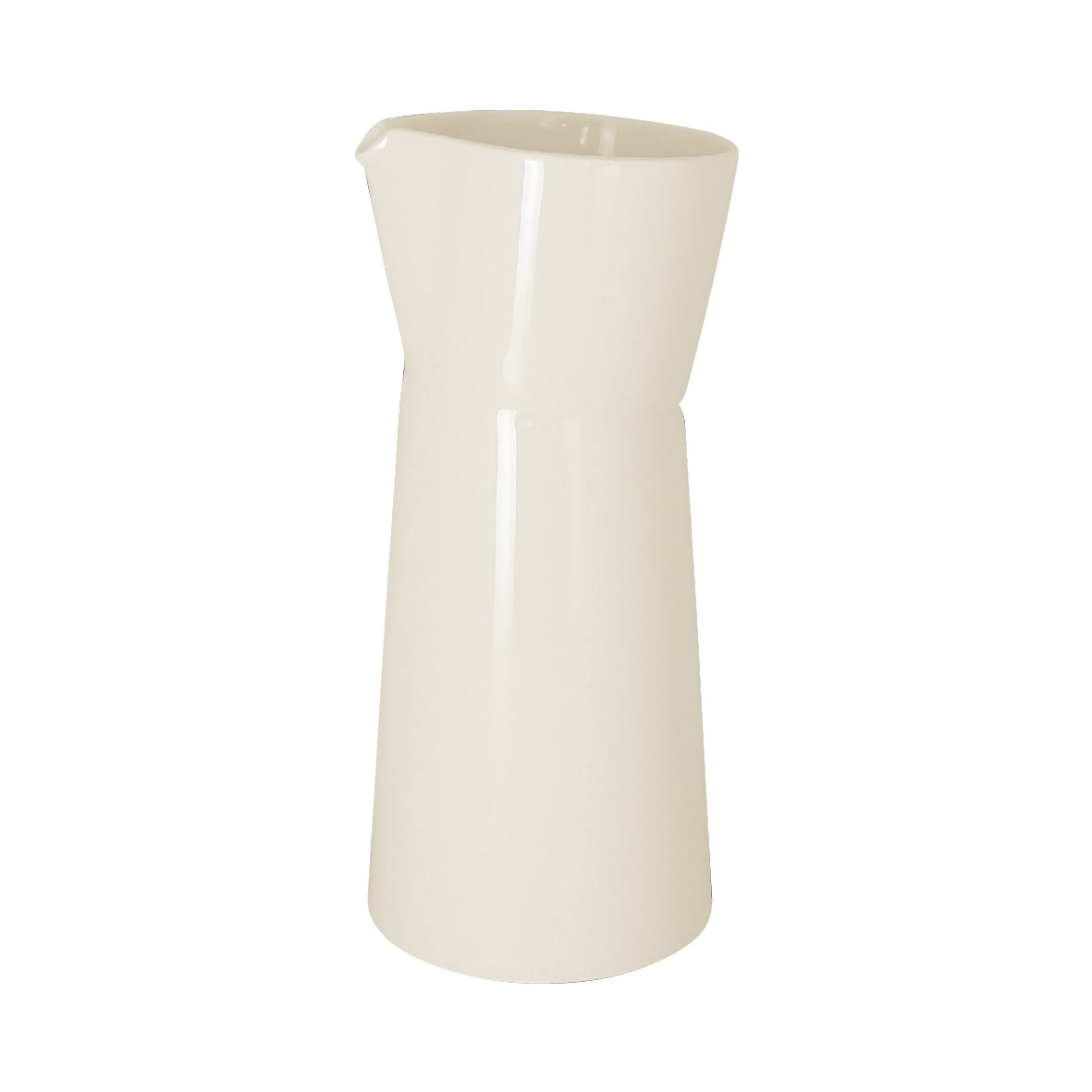 Krug Ø9cm H22,3cm 1L GIRO white