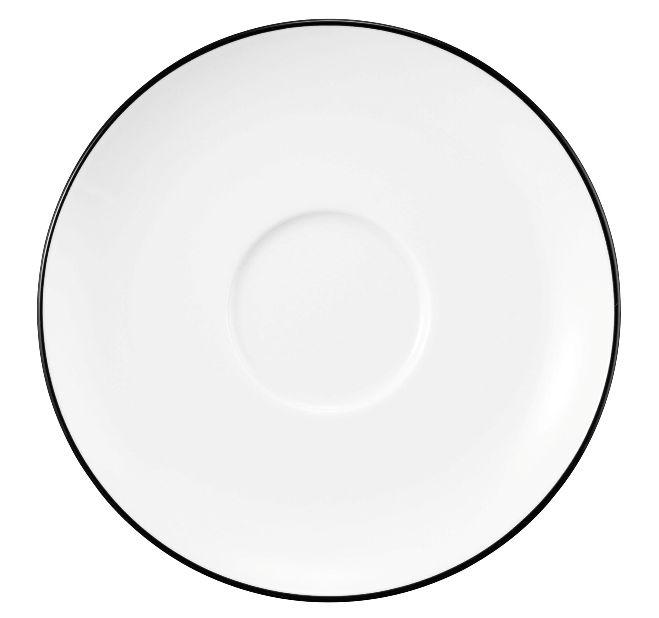 Kaffeeuntertasse rund 1164 MODERN LIFE black line