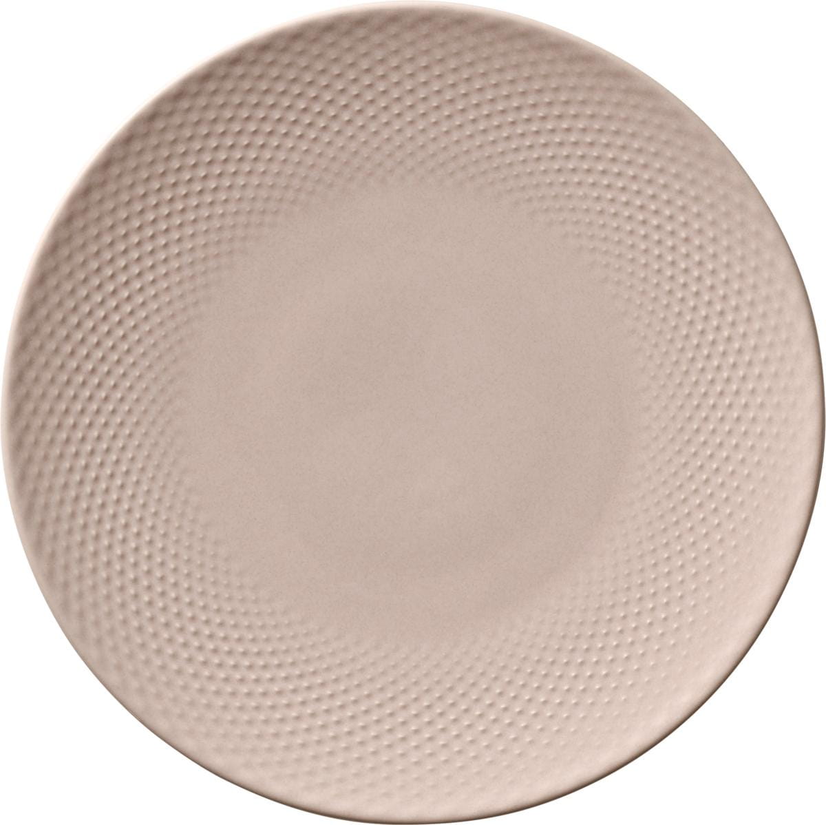 Teller flach coup Relief 24cm PINE blush