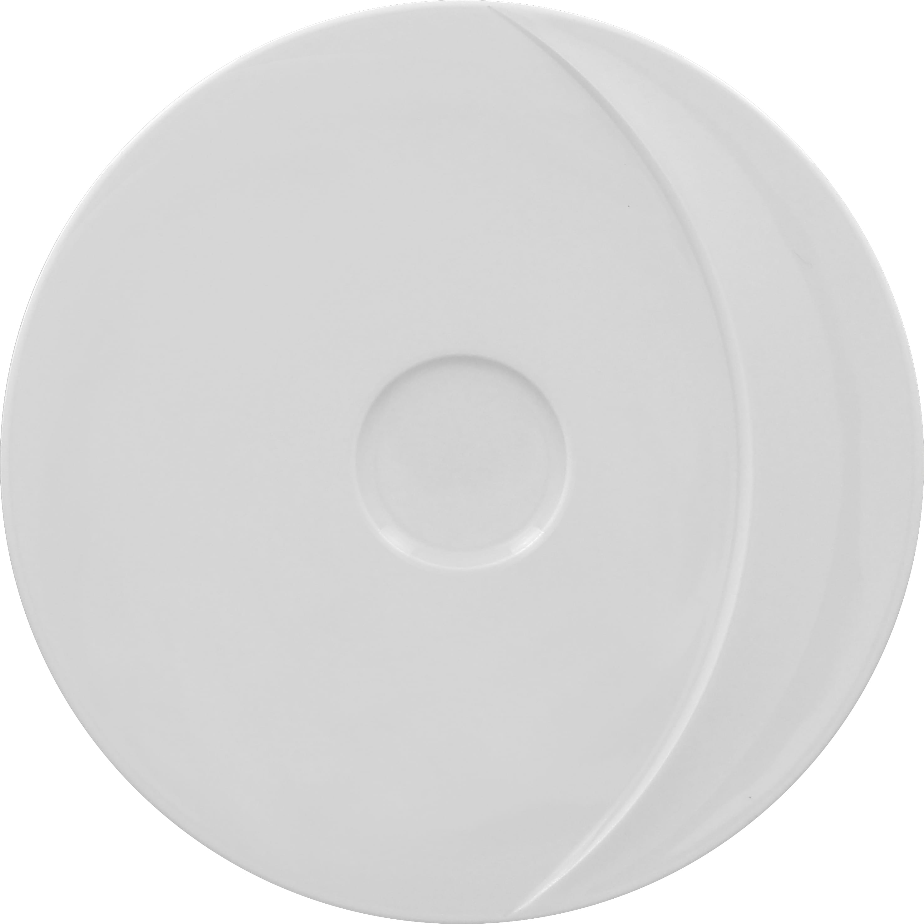 Gourmetplatte Ø32,8cm H2,5cm MOON white