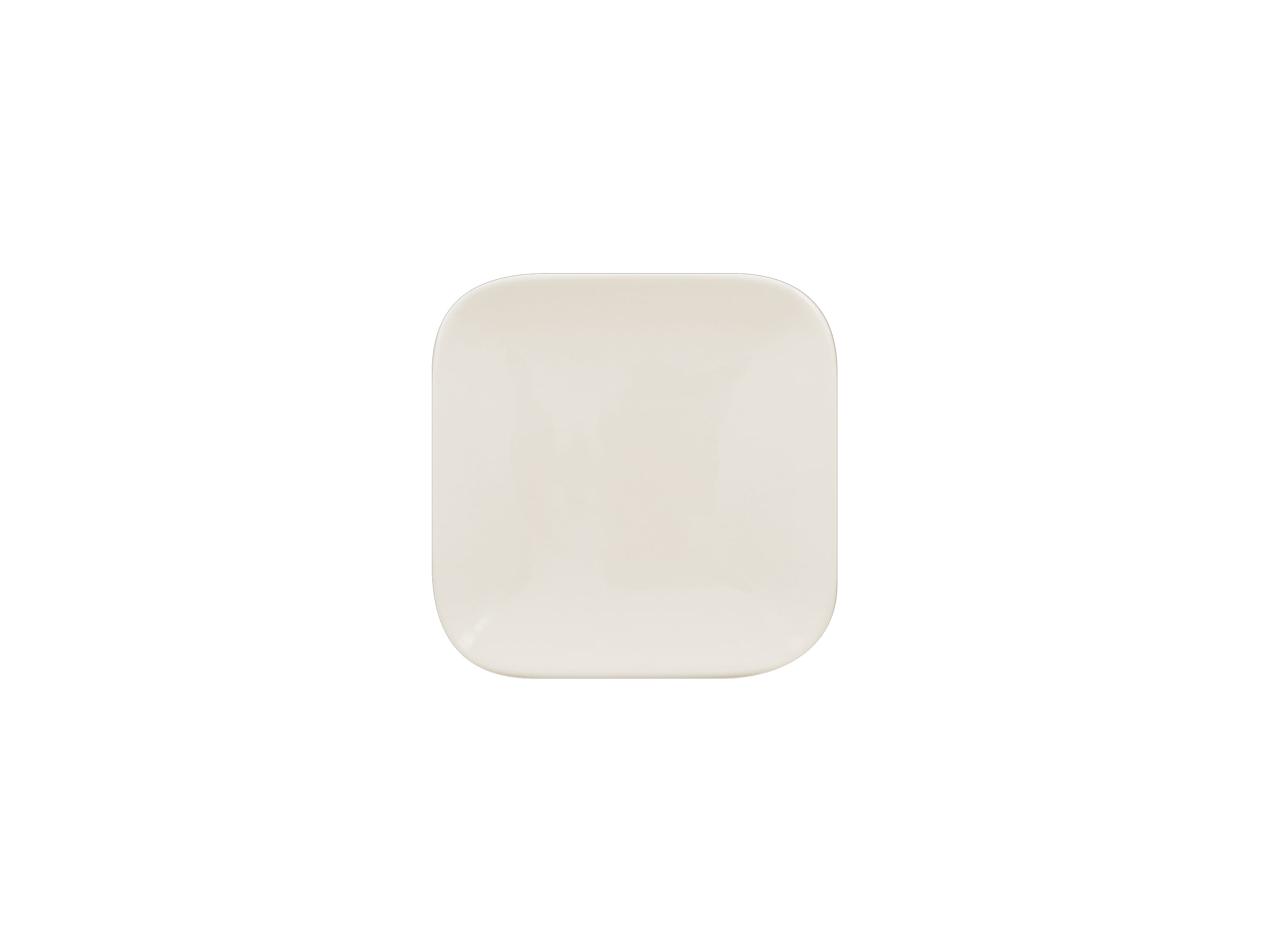 Teller eckig 15x15x1,9cm AUREA white