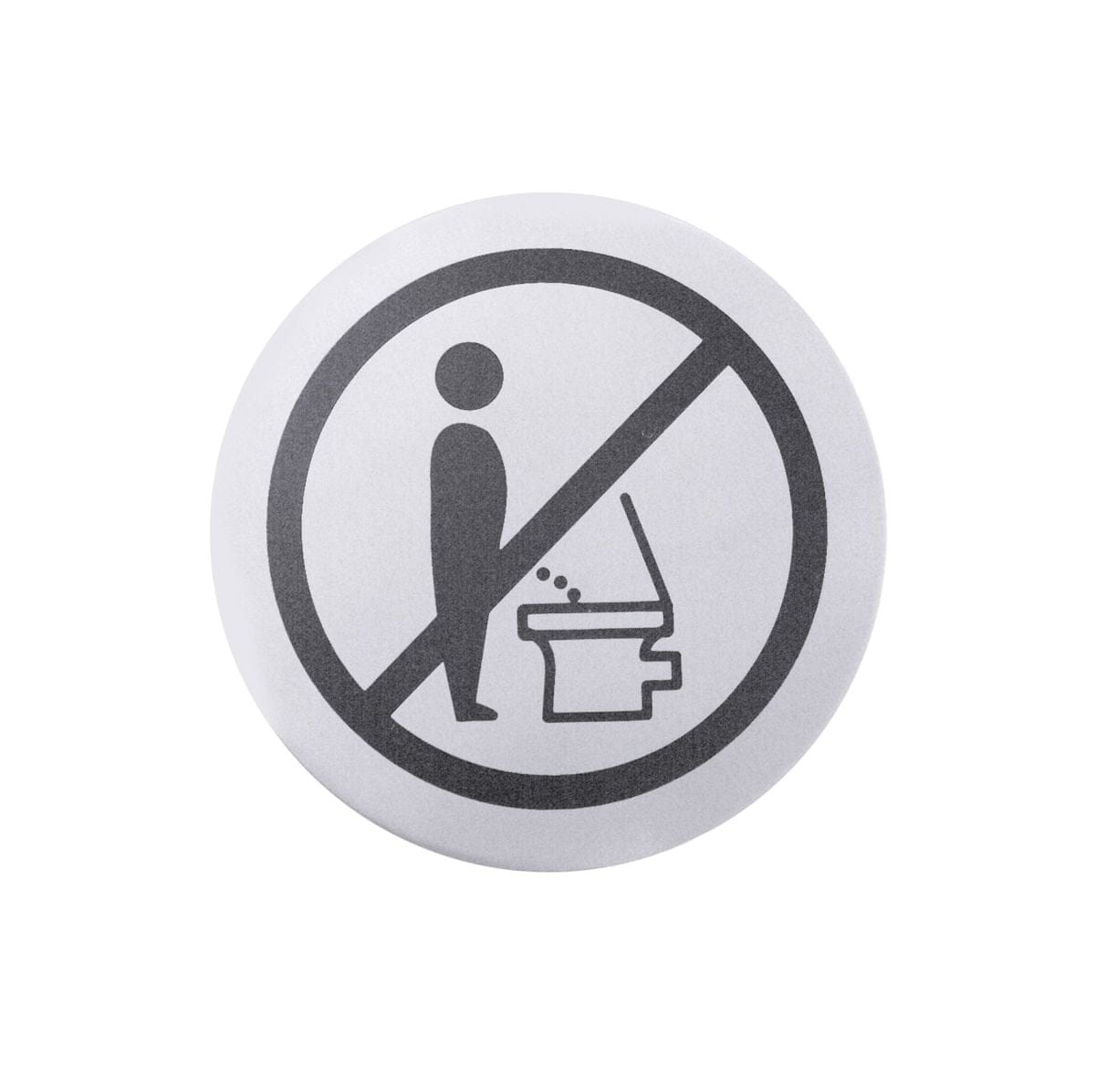 Toiletten-Türsymbole Bitte setzen