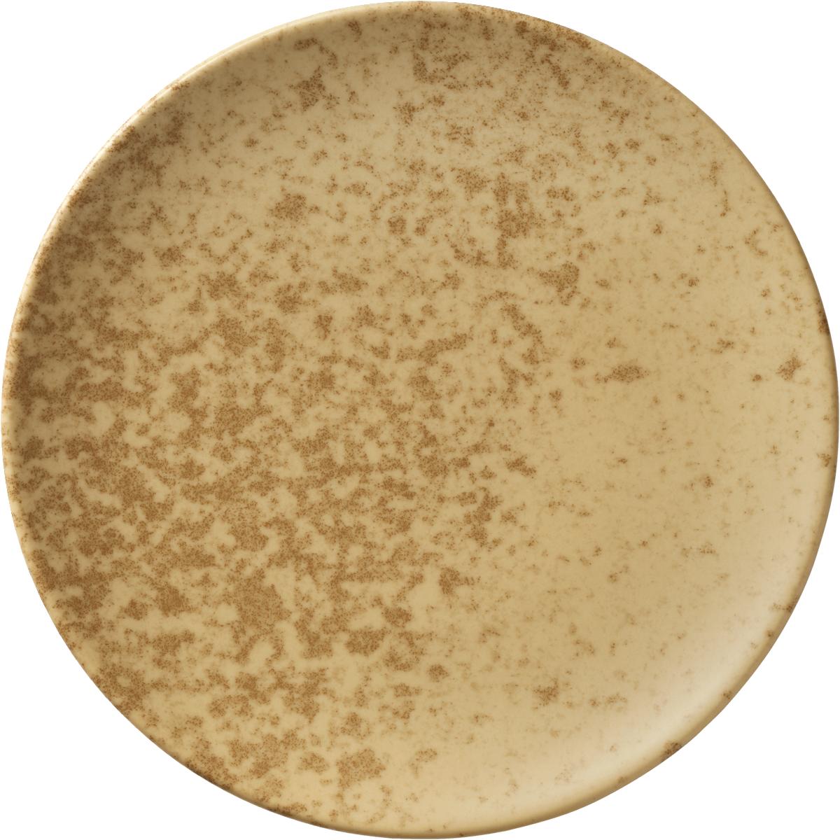 Teller flach rund coup 30cm SANDSTONE DARK YELLOW
