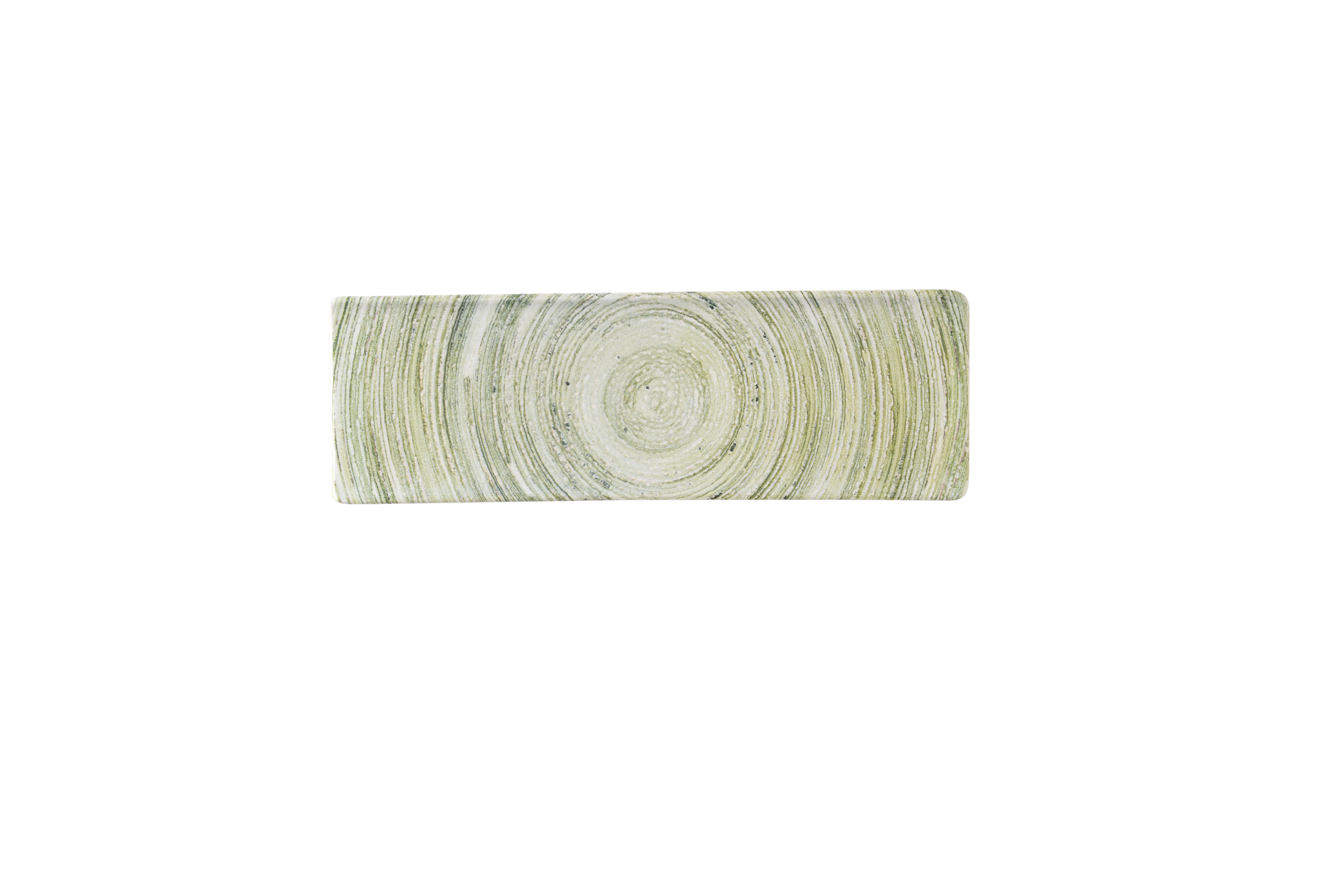 Platte oblong rechteckig 33x11cm ELEMENTS fern