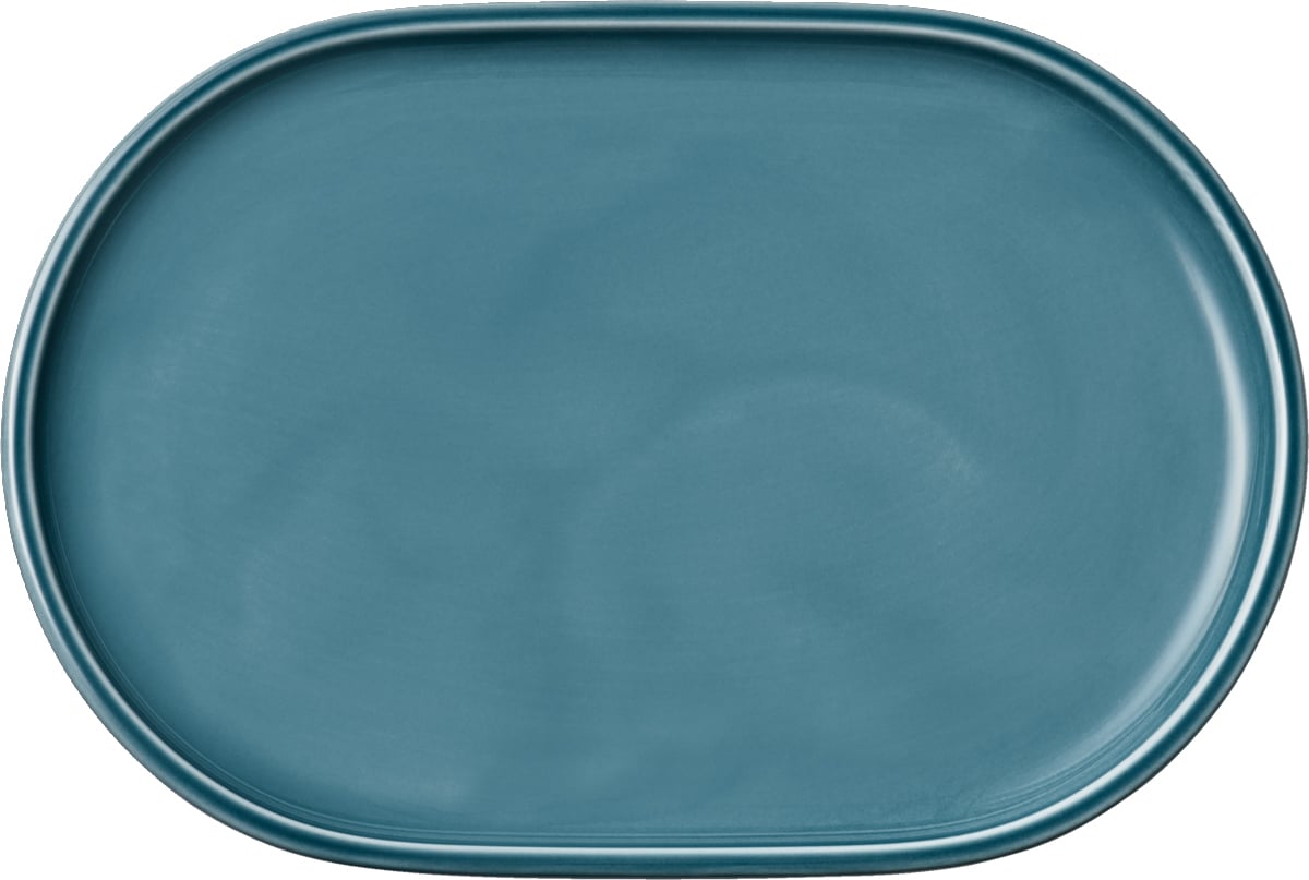 Platte oval coup 23x16cm COMPANION PETROL