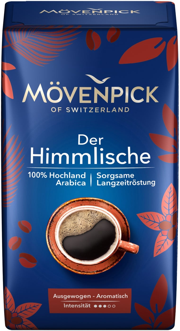 Mövenpick Kaffee gemahlen