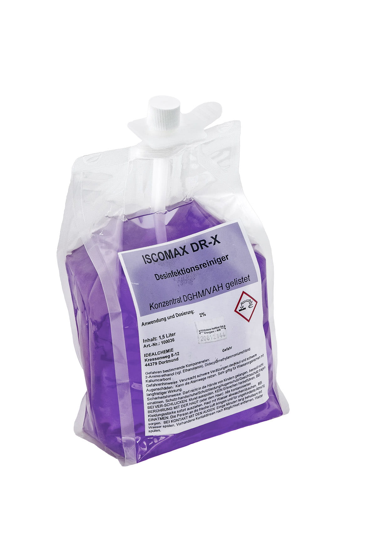 Desinfektionsreiniger 1,5l ISCOMAX DR-X