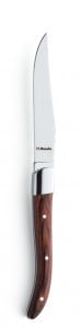 Steakmesser Vollheft 225mm mit Griff aus Pakkaholz ROYAL