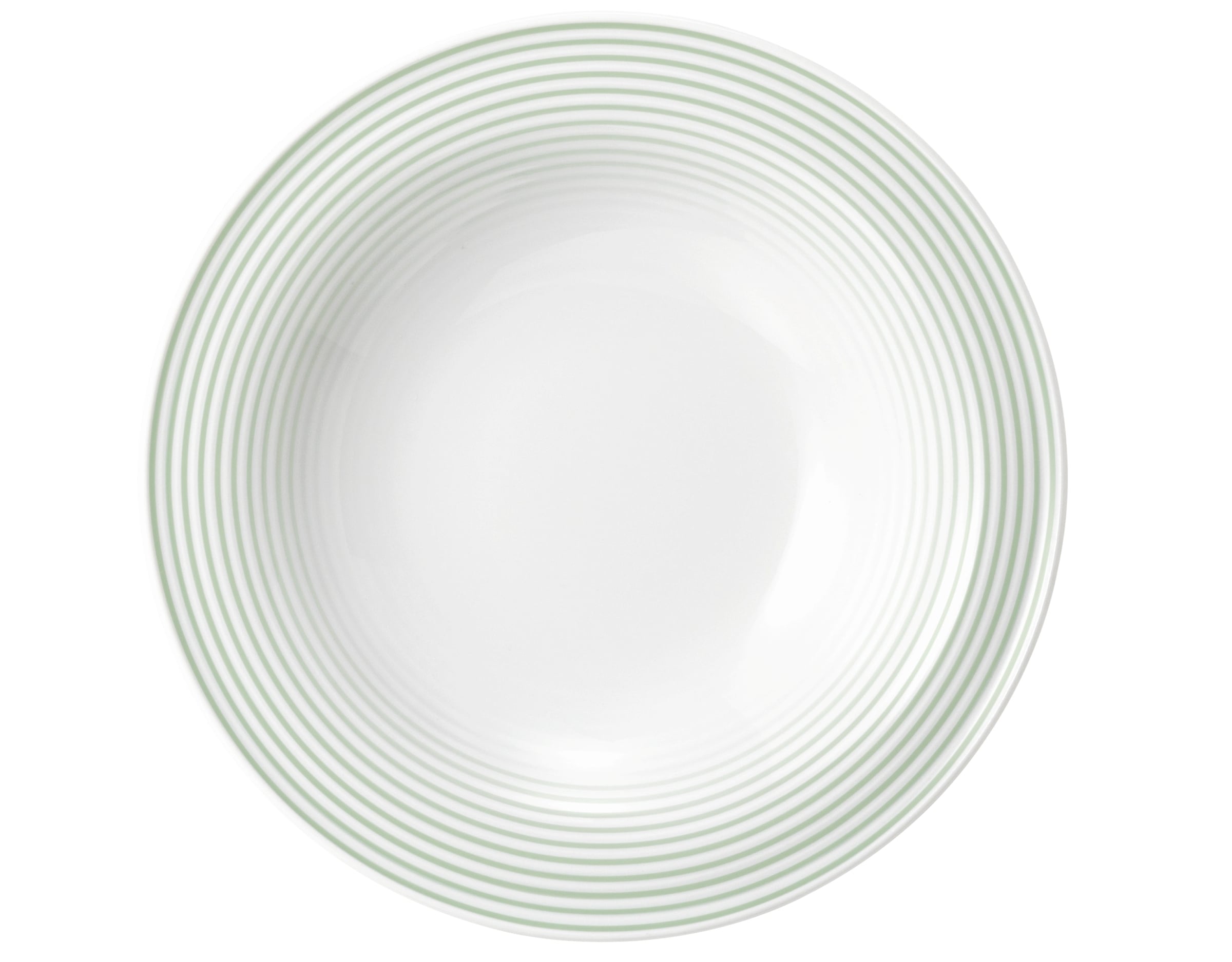 Teller rund mit Relief tief 19cm BLUES salbeigrün