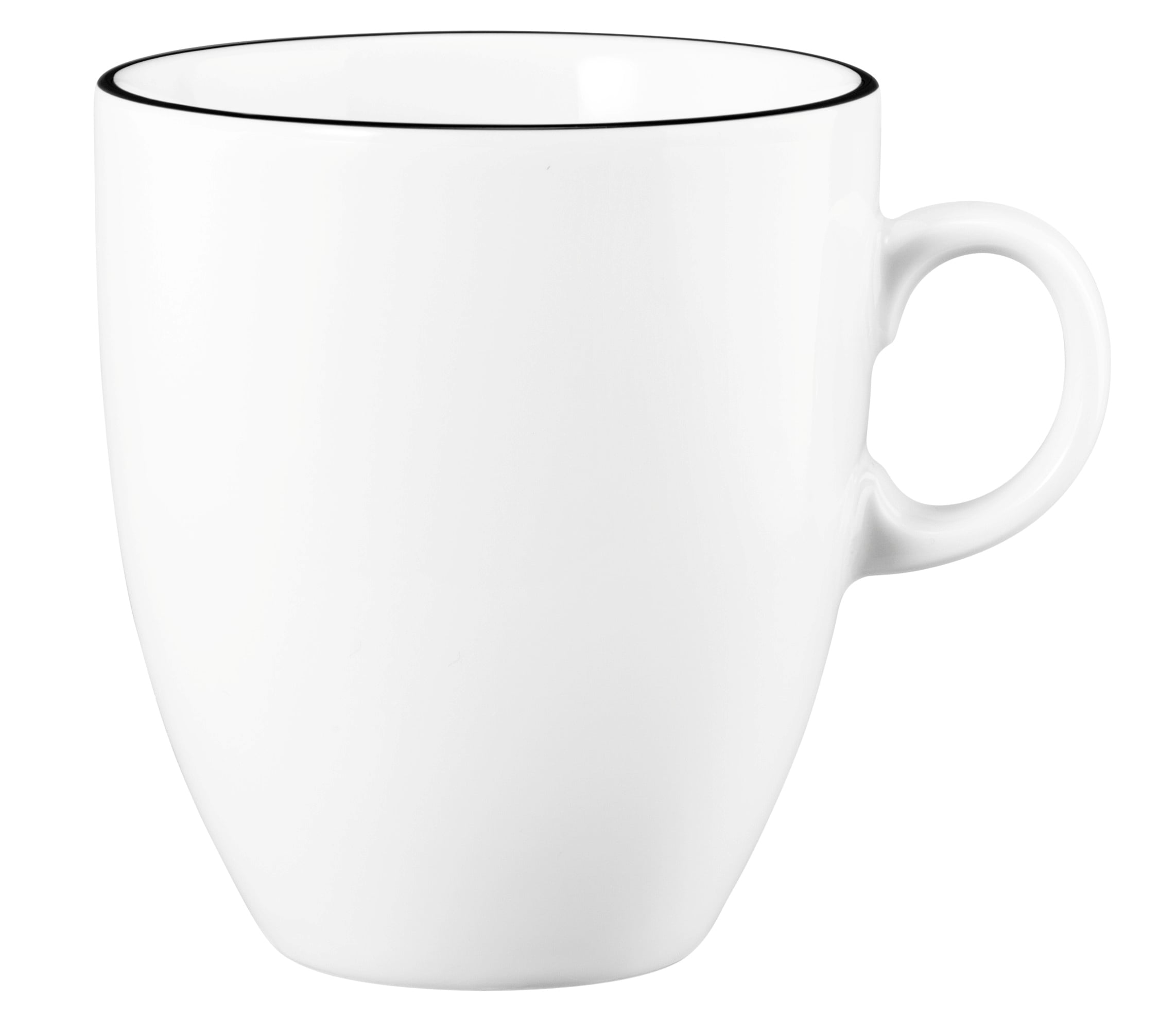 Becher 0,4l MODERN LIFE BLACK LINE mit Farbband