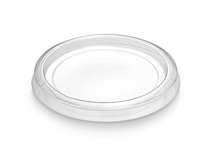 100 Stück Deckel zu Saucenbecher PLA Ø7cm klar