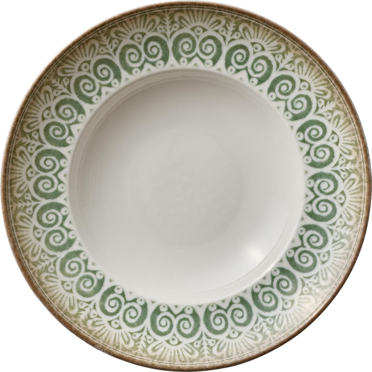 Teller tief Fahne 27cm SOULMATE jade