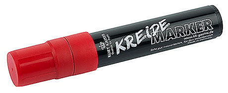 Kreidemarker 15mm rot