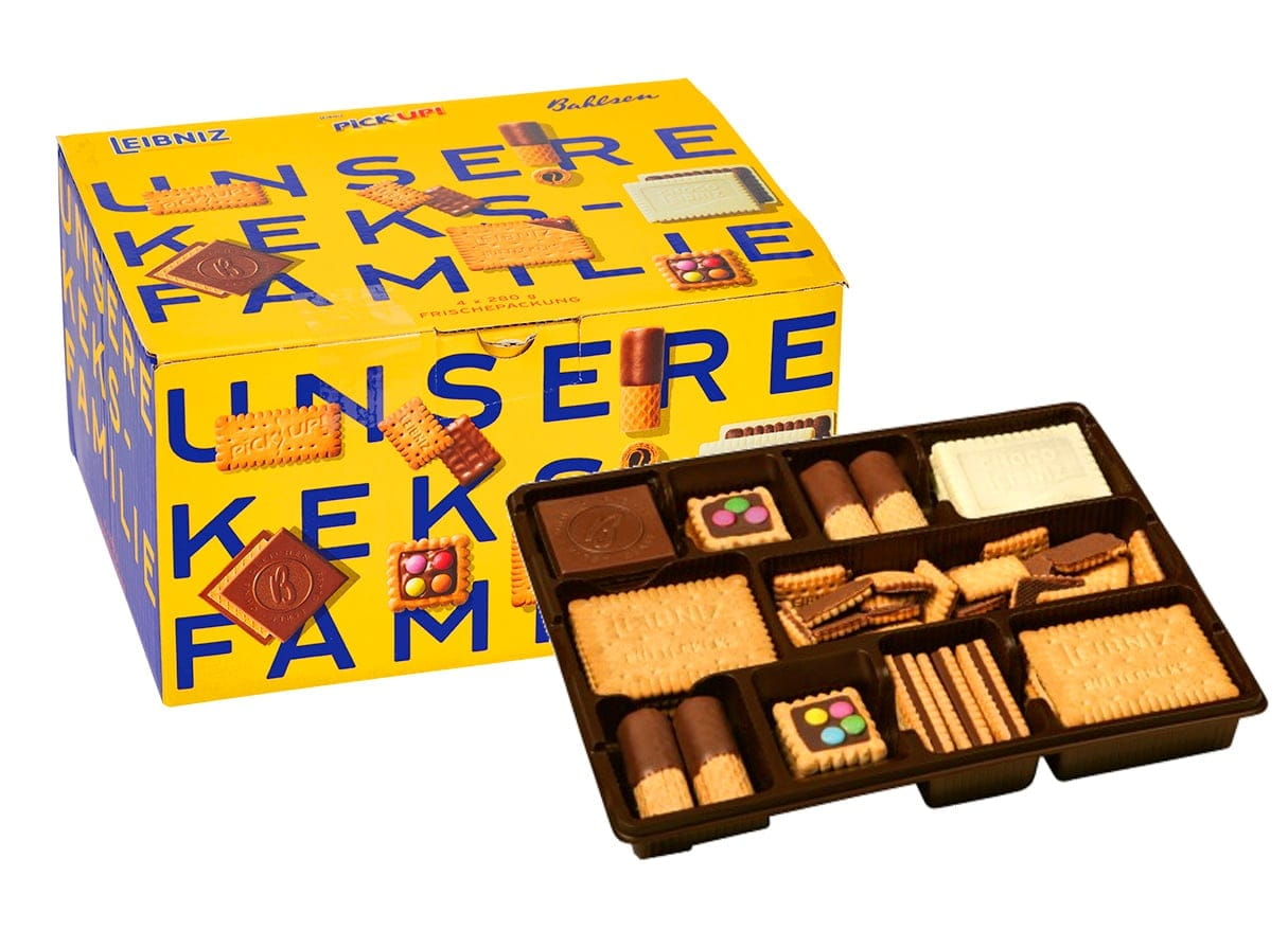Bahlsen Unsere Keks-Familie Auswahl aus den leckersten Sorten von Leibniz und Bahlsen